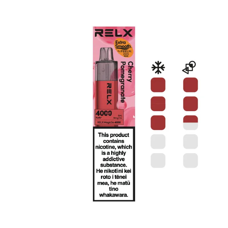 RELX MagicGo 4000 Cherry Pomegranate