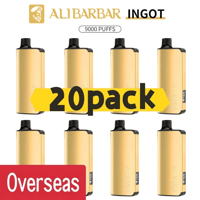Alibarbar Ingot 9000 puffs-20 pack Multiple flavors(Ship from oversea) - Blackberry Ice