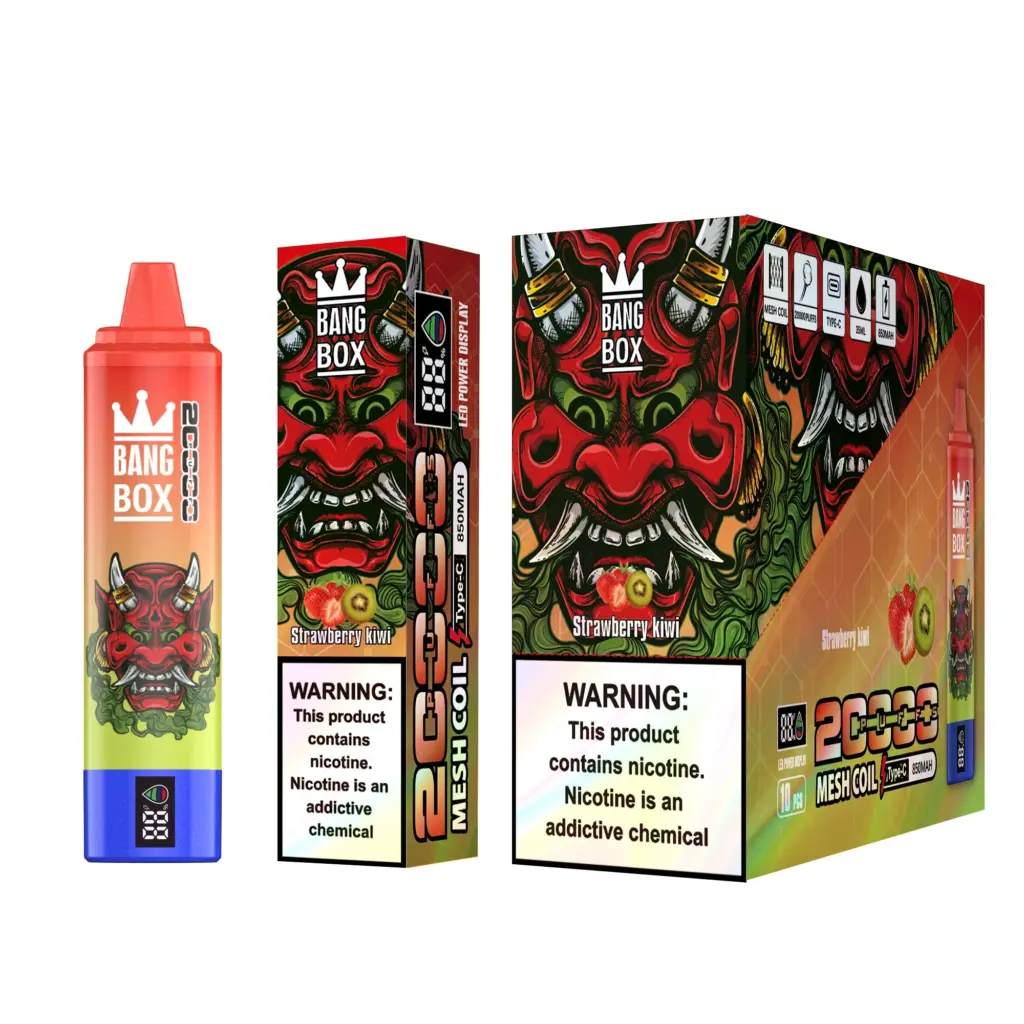 BangBox 20000 Puffs -10 packs or more - Banana Ice