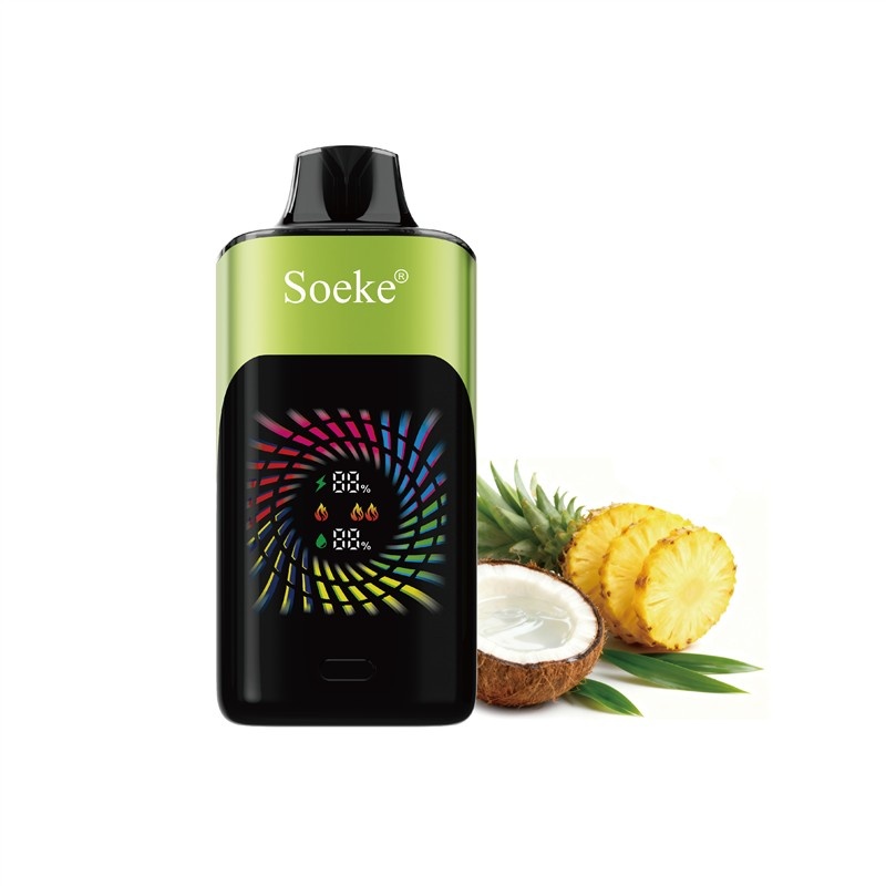 Soeke S9 28000 Puffs- 10 Packs - pineapple coconut