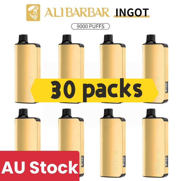 Alibarbar Ingot 9000 puffs-30 pack Multiple flavors(Ship from Sydney) - Blackberry Ice