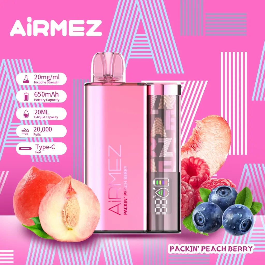 Airmez 20K Puffs 2% - BLUEBERRY ON ICE