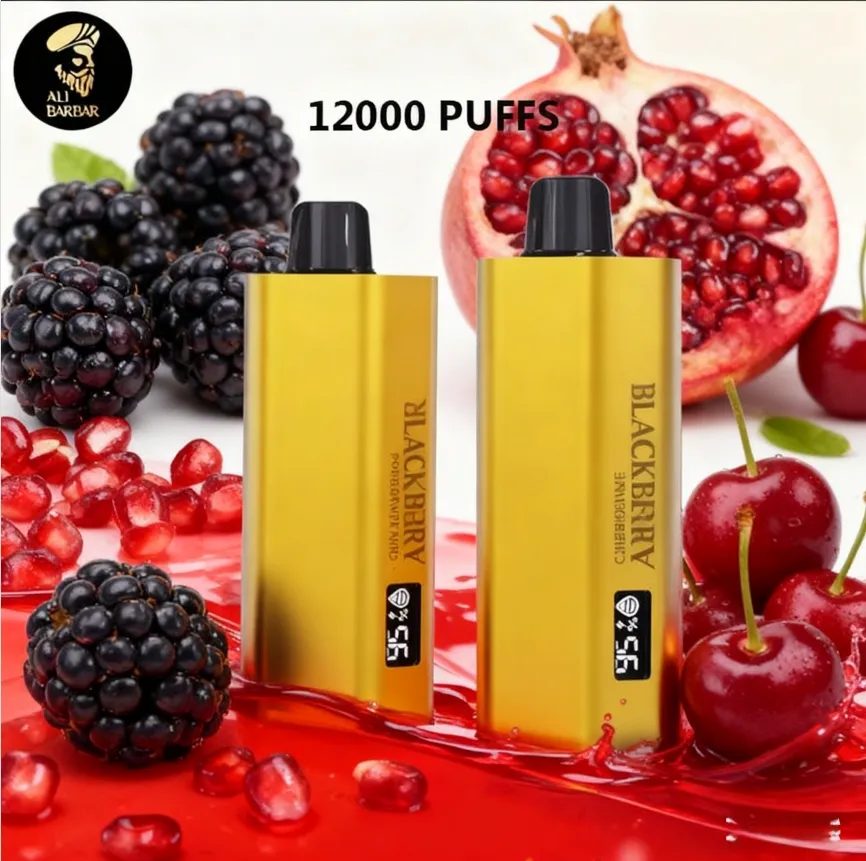 Alibarbar TEQ 12000 Puffs-Blackberry Poegranate Cherry - Blackberry Poegranate Cherry