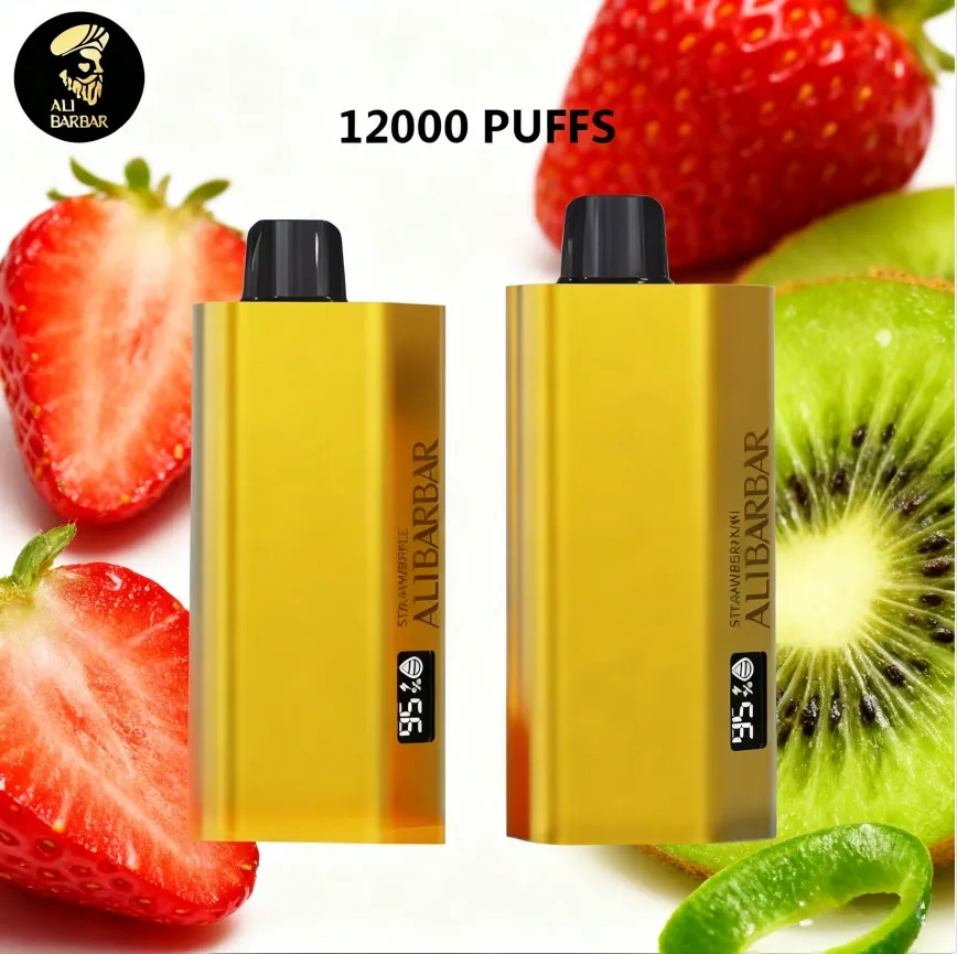 Alibarbar TEQ 12000 Puffs-Strawberry Kiwi - Strawberry Kiwi
