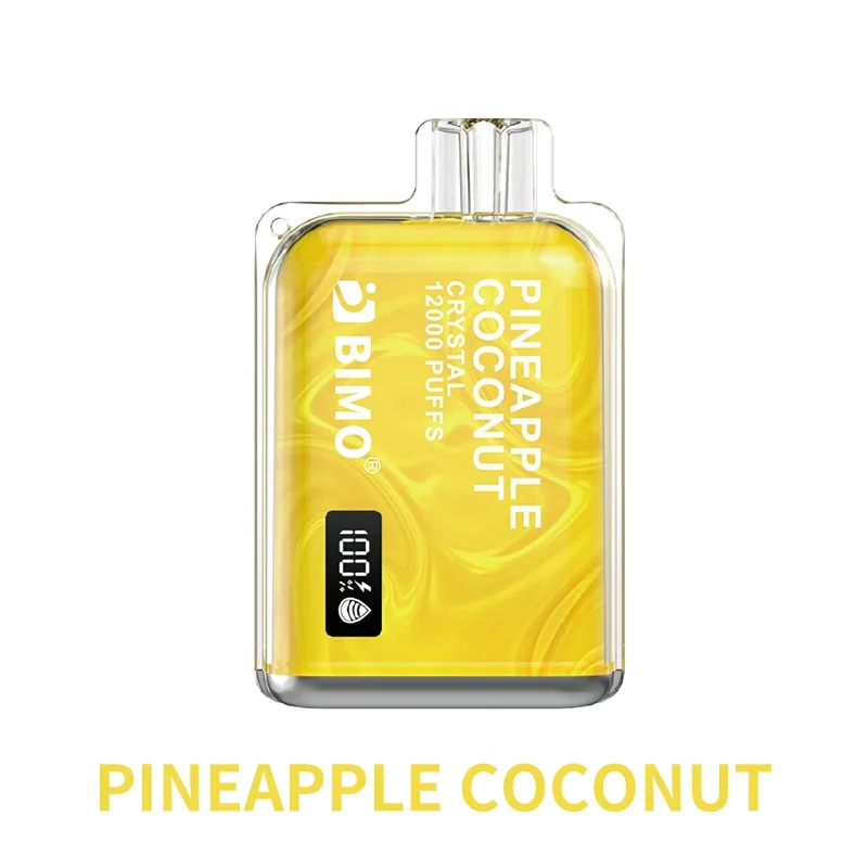 BIMO Crystal 12000 Puffs Pineapple Coconut - Pineapple Coconut