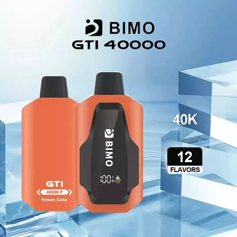 BIMO GTI 40K Puffs 10 pack Multiple flavors - Freeze Cola