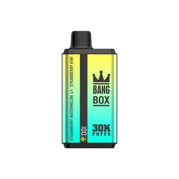 Bang Box 30000 Puff Double flavor-10 packs or more - Black Dragon ice+Mango Peach Watermeon
