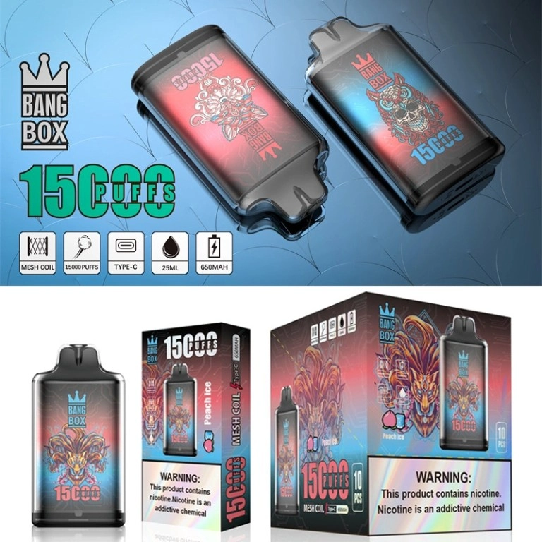 Bangbox S1 – 15000 Puffs – Multiple Flavors - Black dragon ice(blackberry+all kinds of berries)