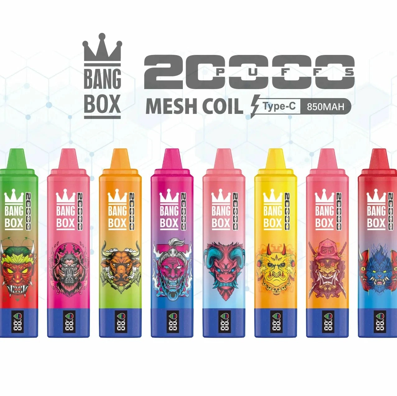 Bangbox 20000 Puffs – Multiple Flavor - Banana ice