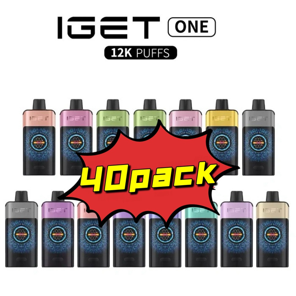 IGET One Multiple Flavours - 40 Pack - Strawberry Watermelon Ice
