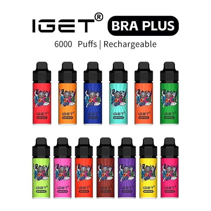 IGET Bar Plus Kit and Refills-Wholesale-10pack