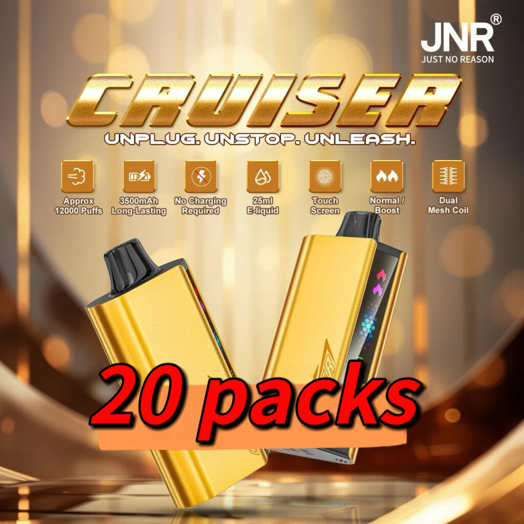 JNR Cruiser 12000 Puffs –20 packs (Ship from oversea) - Quadruple Berry