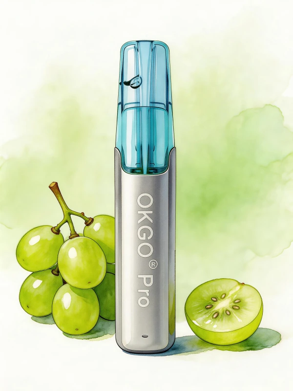OKGO 6500 Puffs Grape Crystal-10 Pack - Grape Crystal