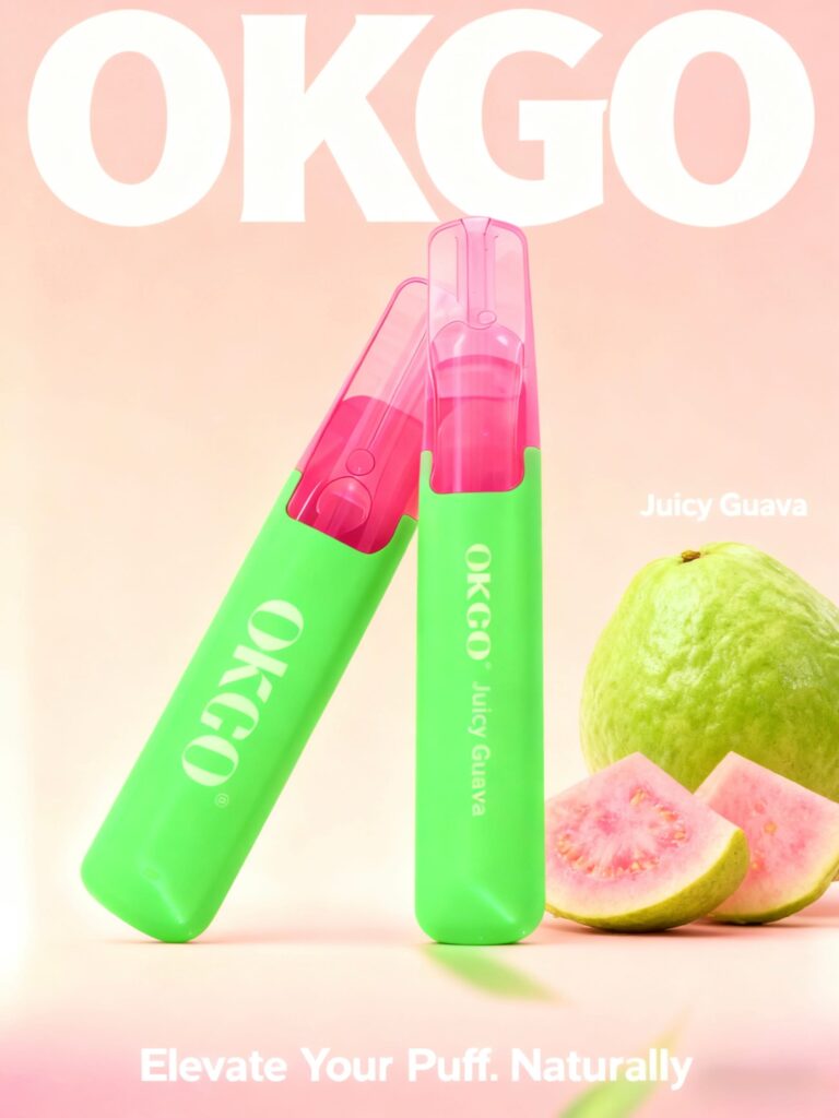 OKGO 6500 Puffs Juicy Guava-10 Pack - Juicy Guava