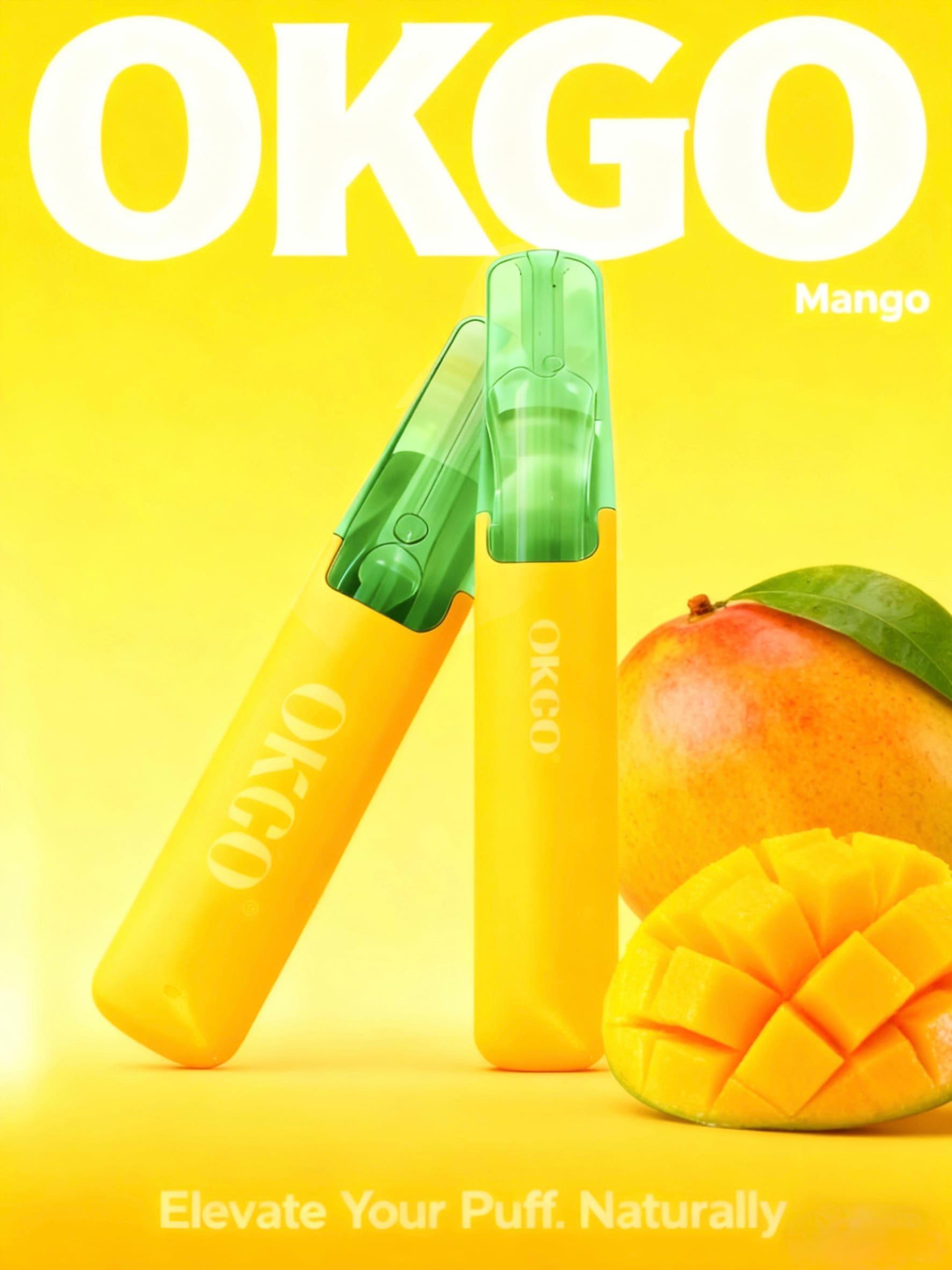OKGO 6500 Puffs Mango-10Pack - Mango
