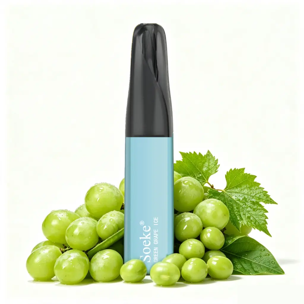 Soeke S7 6000 Puffs 3 Packs - Green Grape Ice