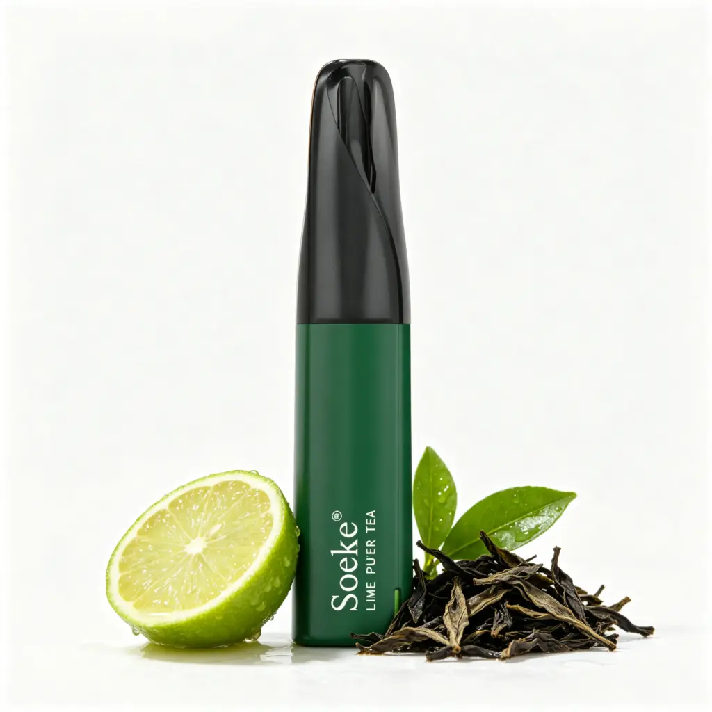 Soeke S7 6000 Puffs 5 Packs - Lime Pu Er Tea