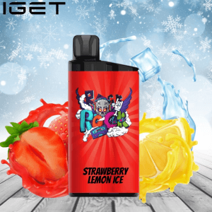 IGET BAR STRAWBERRY LEMON ICE 3500 Puffs Disposable Vape - Image 2