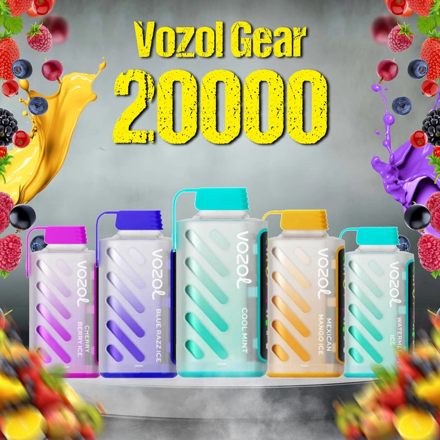 Vozol Gear Power 20000 puffs - 10 packs or more - Strawberry Mango