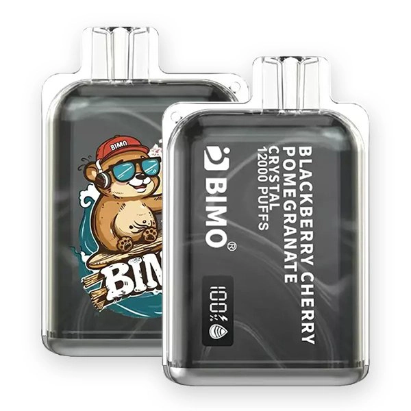 BIMO Crystal 12000 Puffs Blackberry Cherry Pomegranate - Blackberry Cherry Pomegranate