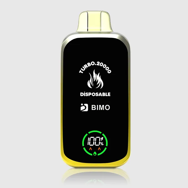 BIMO Turbo 20000 Puffs 20 pack Multiple flavors - Mango Peach