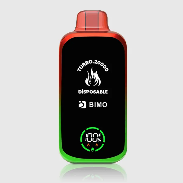BIMO Turbo 20000 Puffs 10 pack Multiple flavors - Strawberry Ice