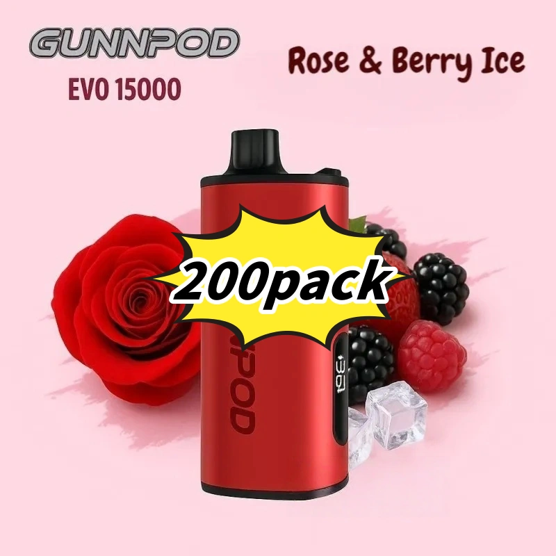 Gunnpod EVO 15k - 200 Pack or more - Banana Ice