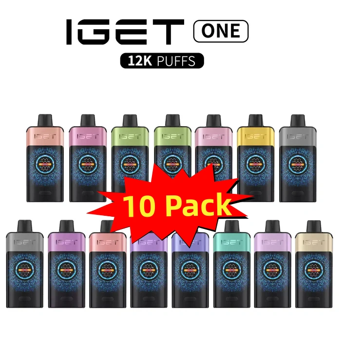 IGET One Multiple Flavours -10 Pack - Strawberry