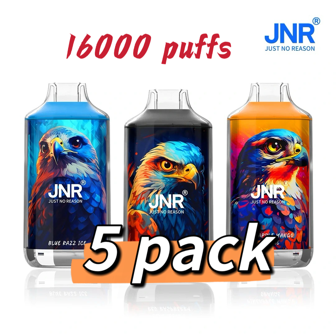 JNR Falcon 16000 Puffs 5 Packs (Ship from oversea) - Blackberry Red Raspberry