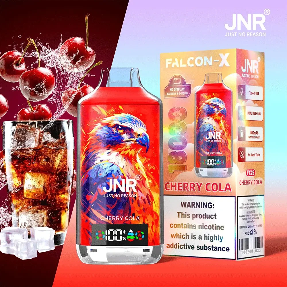 JNR Falcon-X 18000 Puffs 10 Pack (Ship from oversea) - Image 2