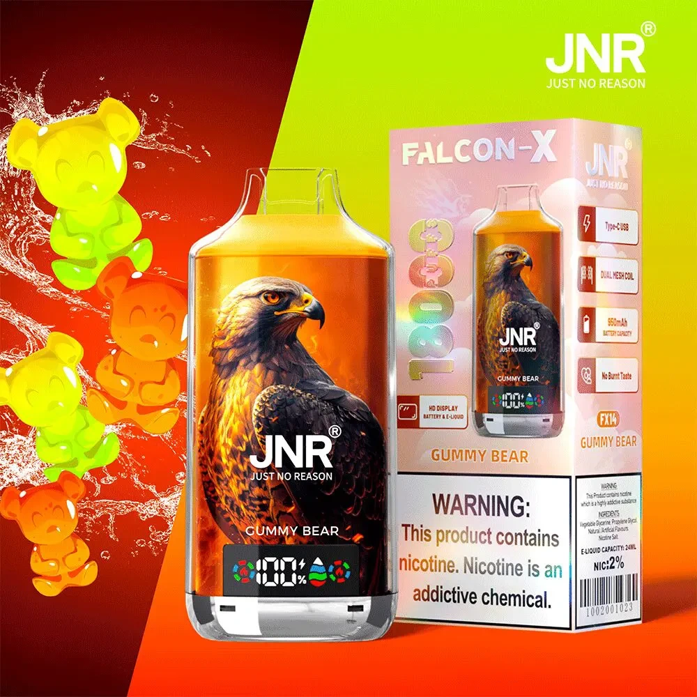 JNR Falcon-X 18000 Puffs 10 Pack (Ship from oversea) - Image 7