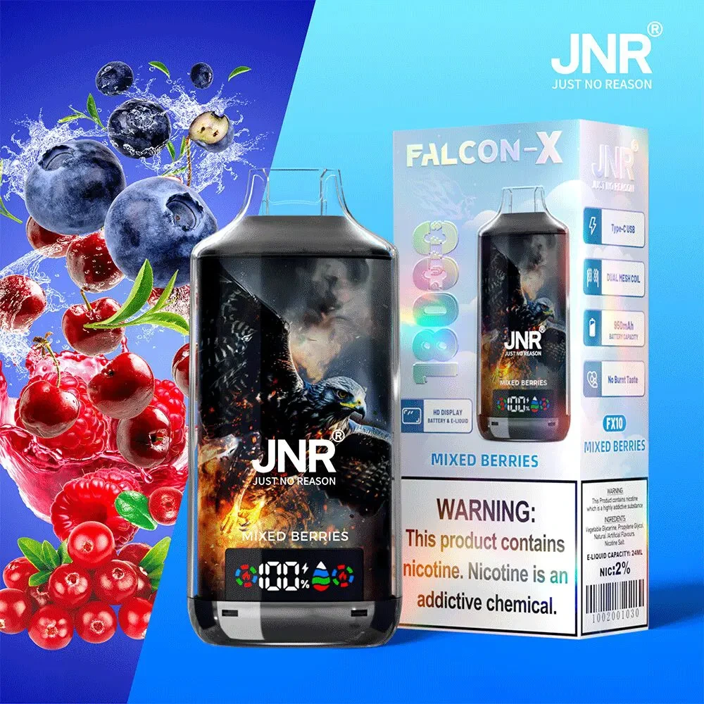 JNR Falcon-X 18000 Puffs 10 Pack (Ship from oversea) - Image 10