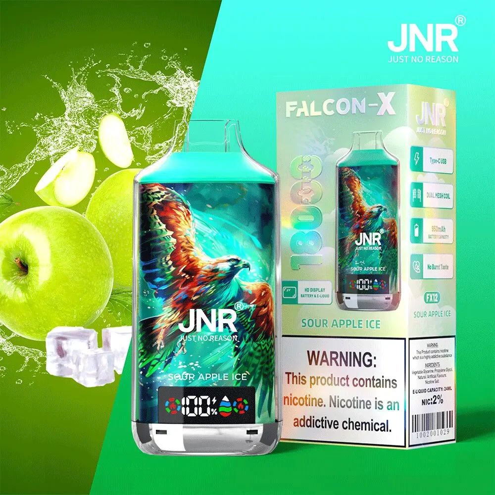 JNR Falcon-X 18000 Puffs 10 Pack (Ship from oversea) - Image 15