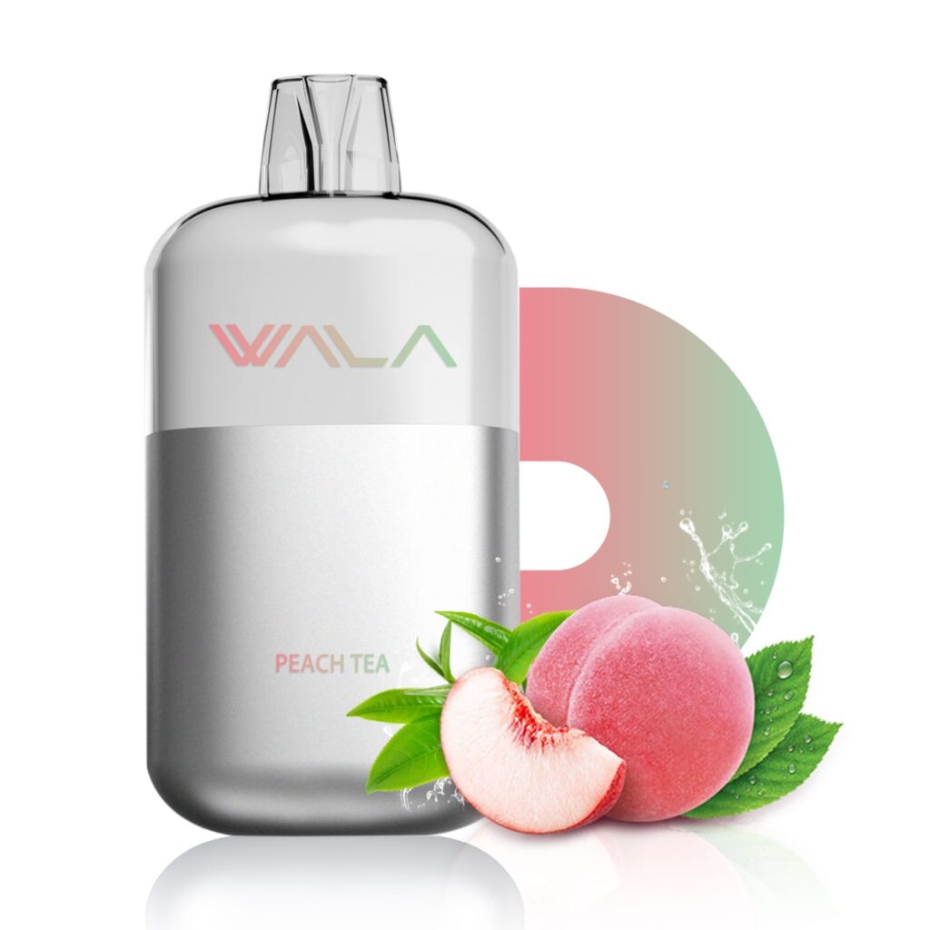 Wala POP 10000 Puffs - Peach Tea