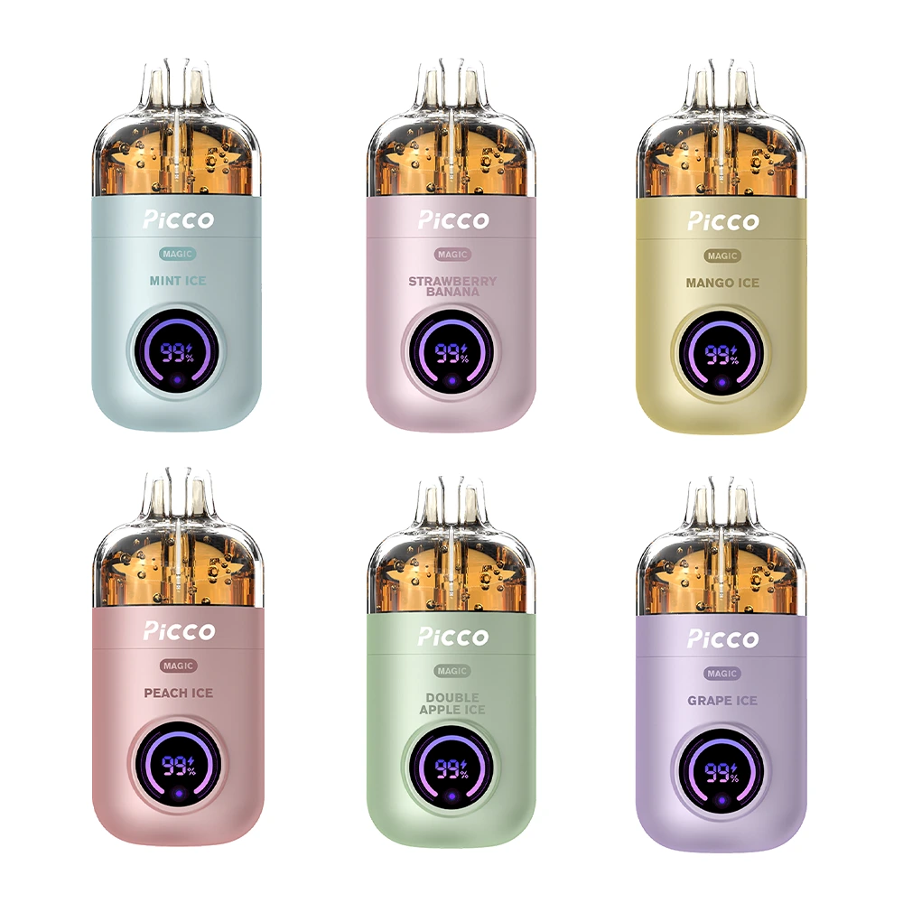 PICCO MAGIC 12000 Puffs-5 pack - Double Apple Ice
