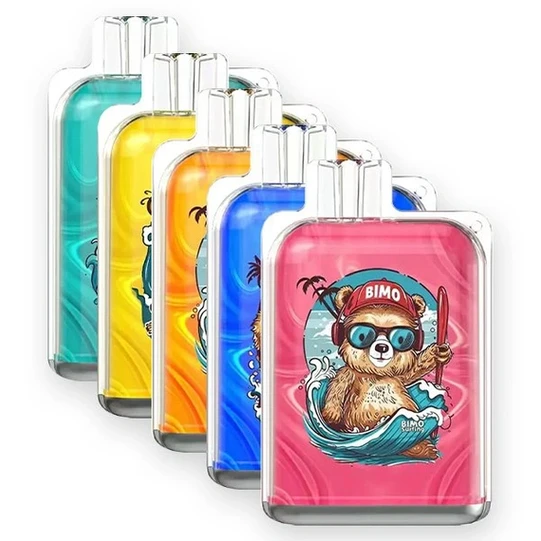 BIMO Crystal 12000 Puffs 3pack Multiple flavors - Blackberry Cherry Pomegranate